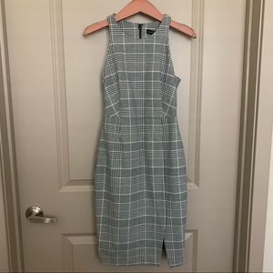 Banana Republic Plaid Pencil Dress